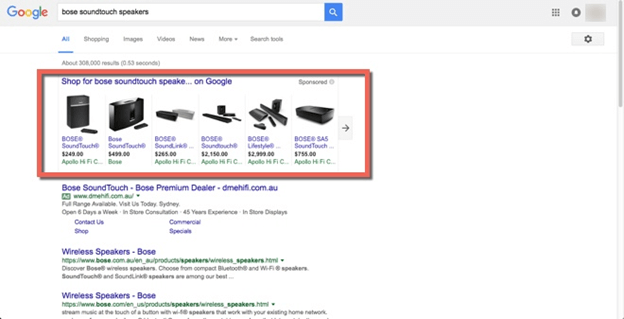 shopping price comparisons