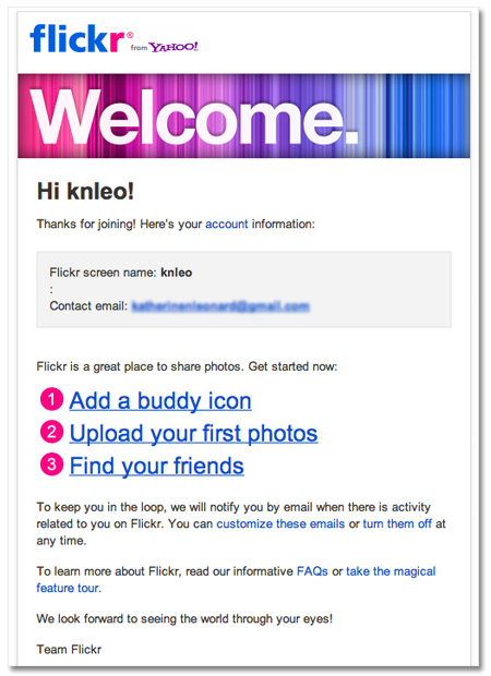 tell them what they can expect from your email 2 for welcome email