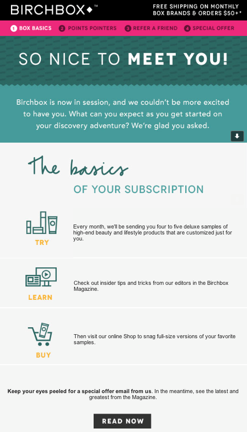 use brand consistent visuals 2 for welcome email
